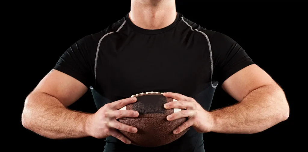 benefits of wearing football padded shirts